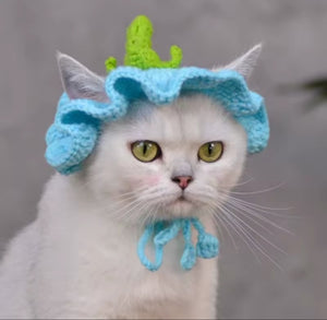 FLOWER CROCHETED HATS