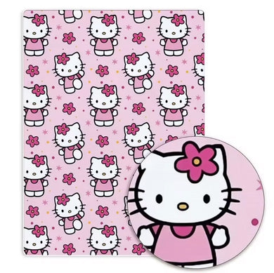 HELLO KITTY WITH PINK DAISY